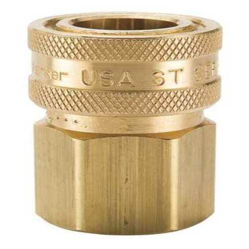 1/8 In Coupler Body Brass 1/8-27 Body 1/8 In Coupler Body Brass 1/8-27 Body